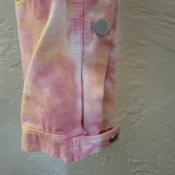 MNML Pink Tie Dye Snap Pants Size 30 - Picture 2 of 8